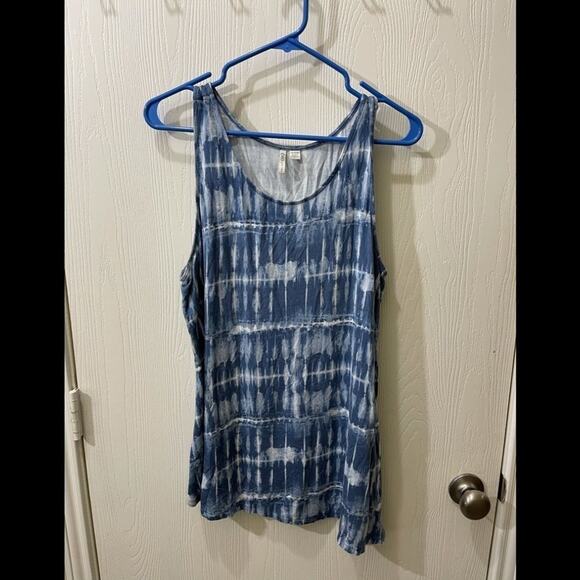 Cato Tie Dye Tank‎ Top - Picture 1 of 5